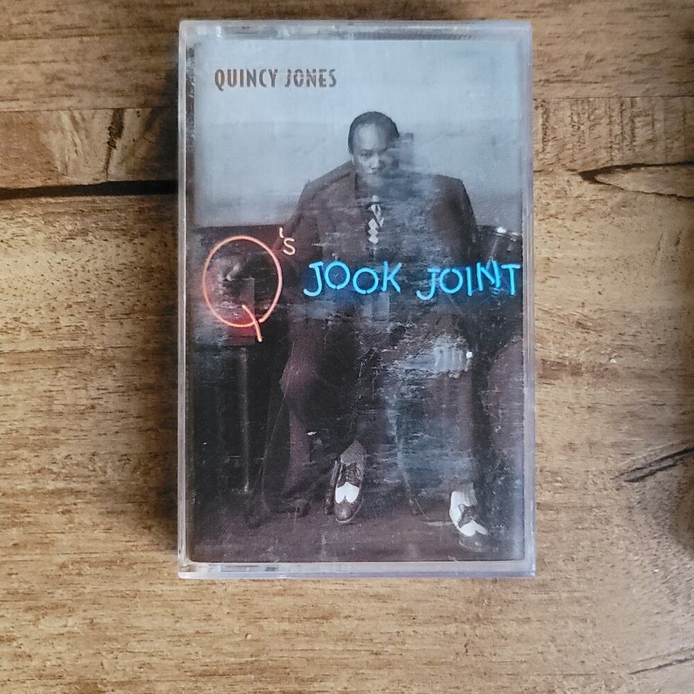 Vtg 1995 Quincy Jones Q's Jook Joint Cassette Tape